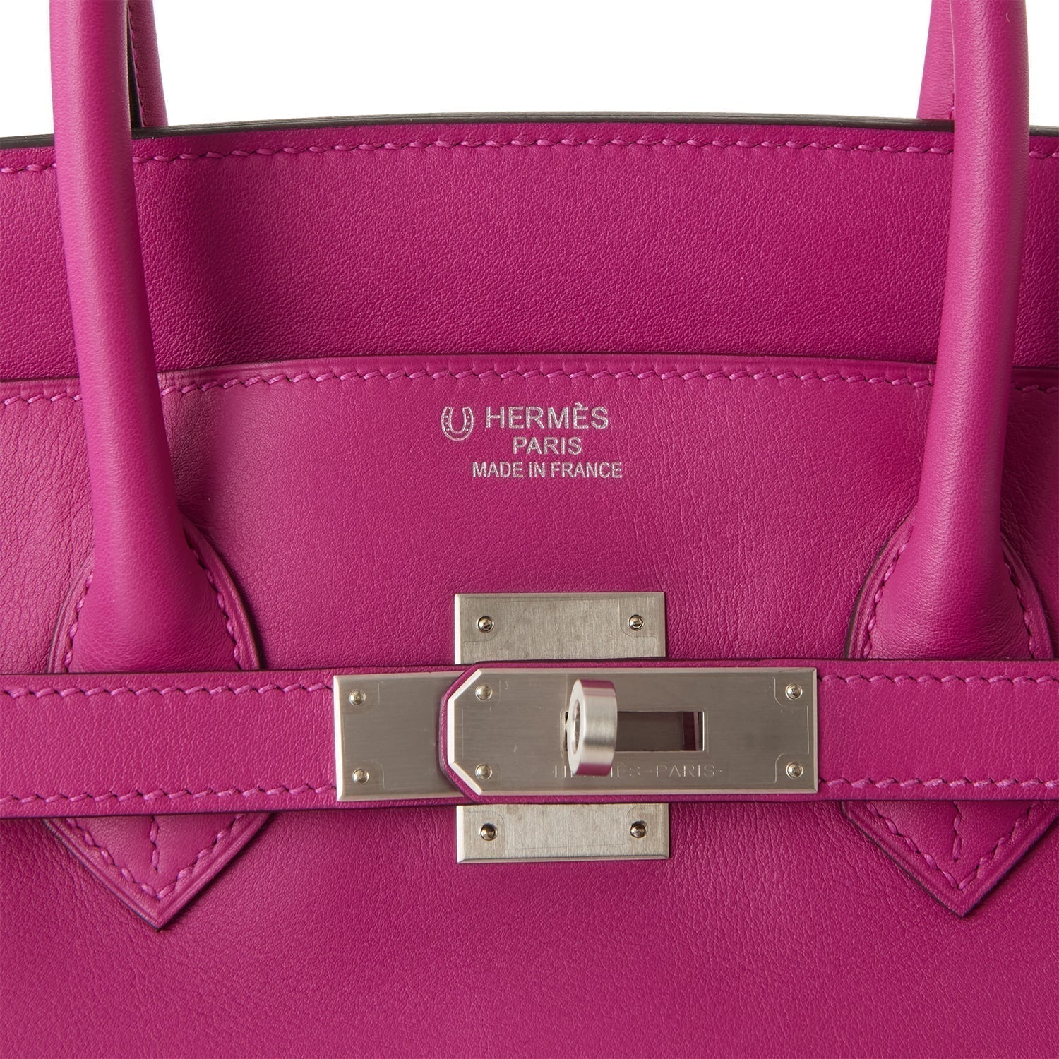 HMS Special Order (HSS) Birkin 35 Rose Pourpre Verso Swift Brushed Palladium Hardware