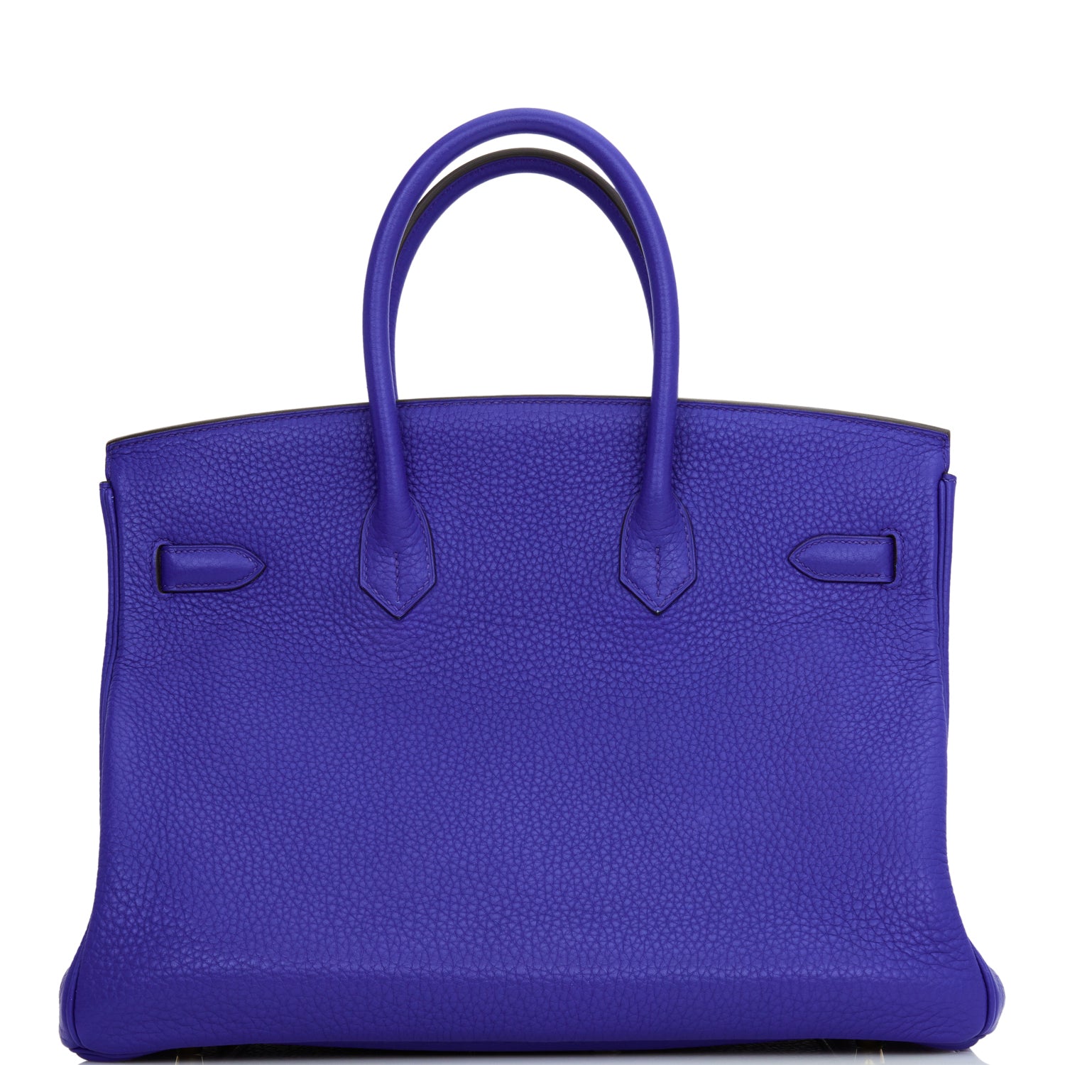 HMS Special Order (HSS) Birkin 35 Bleu Electric Verso Clemence Gold Hardware