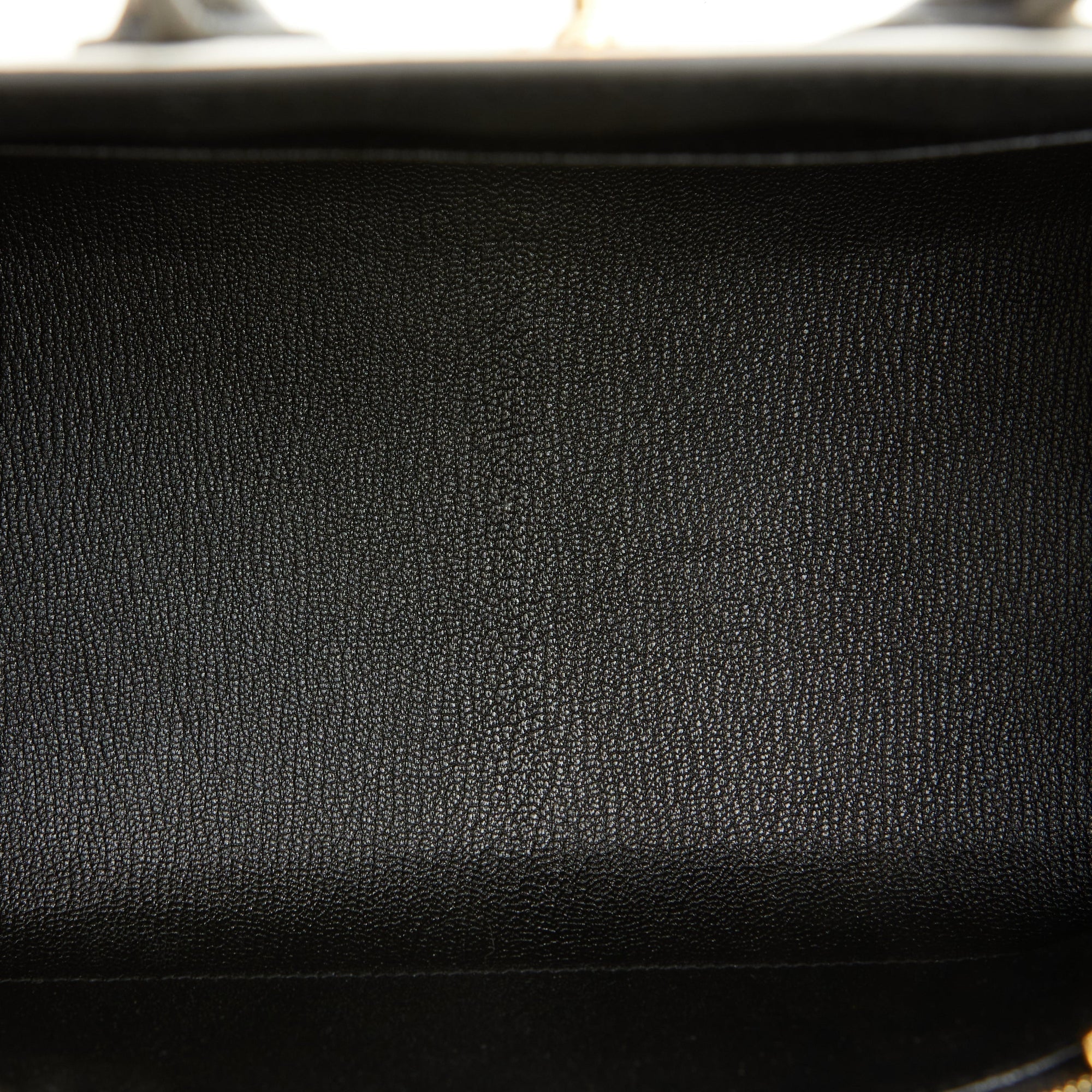 HMS Special Order (HSS) Birkin Sellier 25 Craie and Black Epsom Gold Hardware