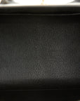 HMS Special Order (HSS) Birkin Sellier 25 Craie and Black Epsom Gold Hardware