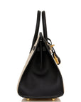 HMS Special Order (HSS) Birkin Sellier 25 Craie and Black Epsom Gold Hardware