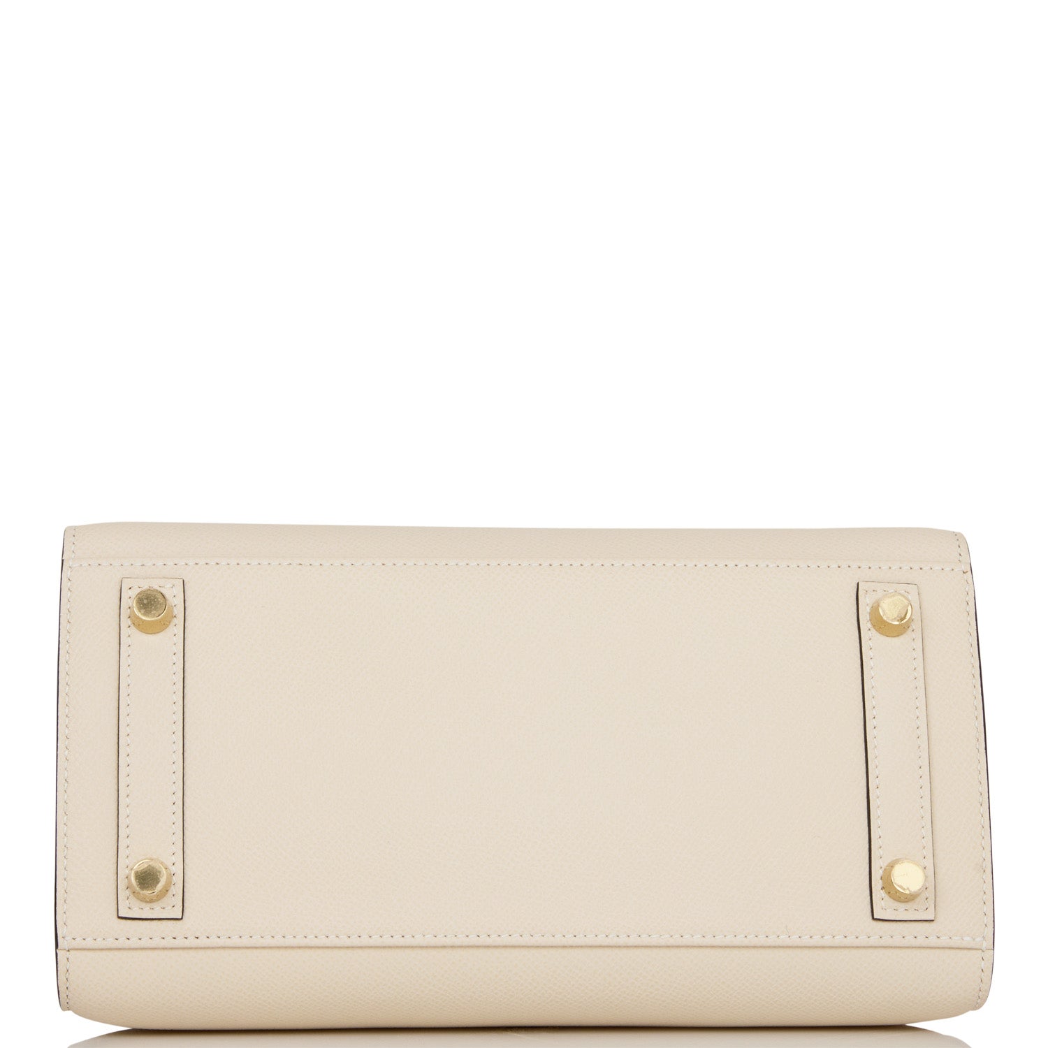 HMS Special Order (HSS) Birkin Sellier 25 Craie and Black Epsom Gold Hardware