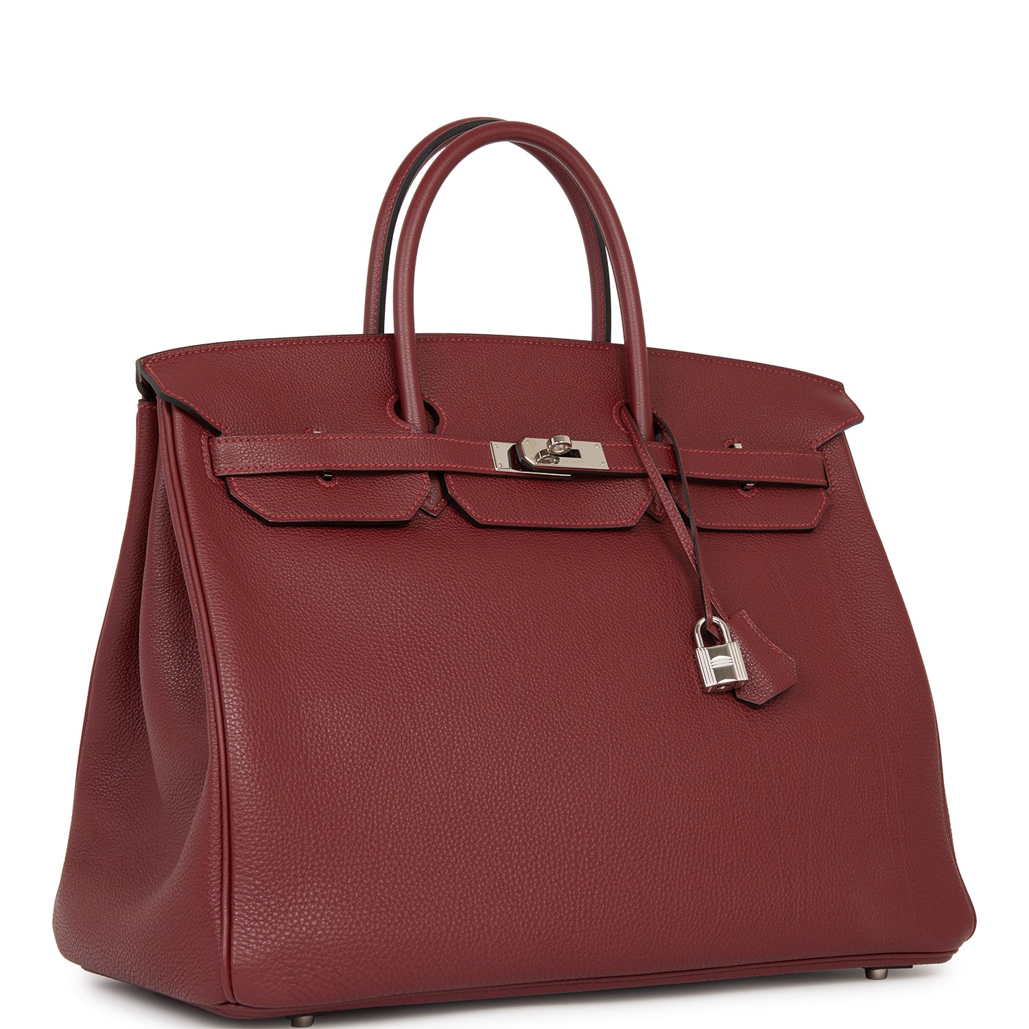 HMS Birkin 40 Rouge H Togo Palladium Hardware