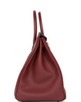 HMS Birkin 40 Rouge H Togo Palladium Hardware