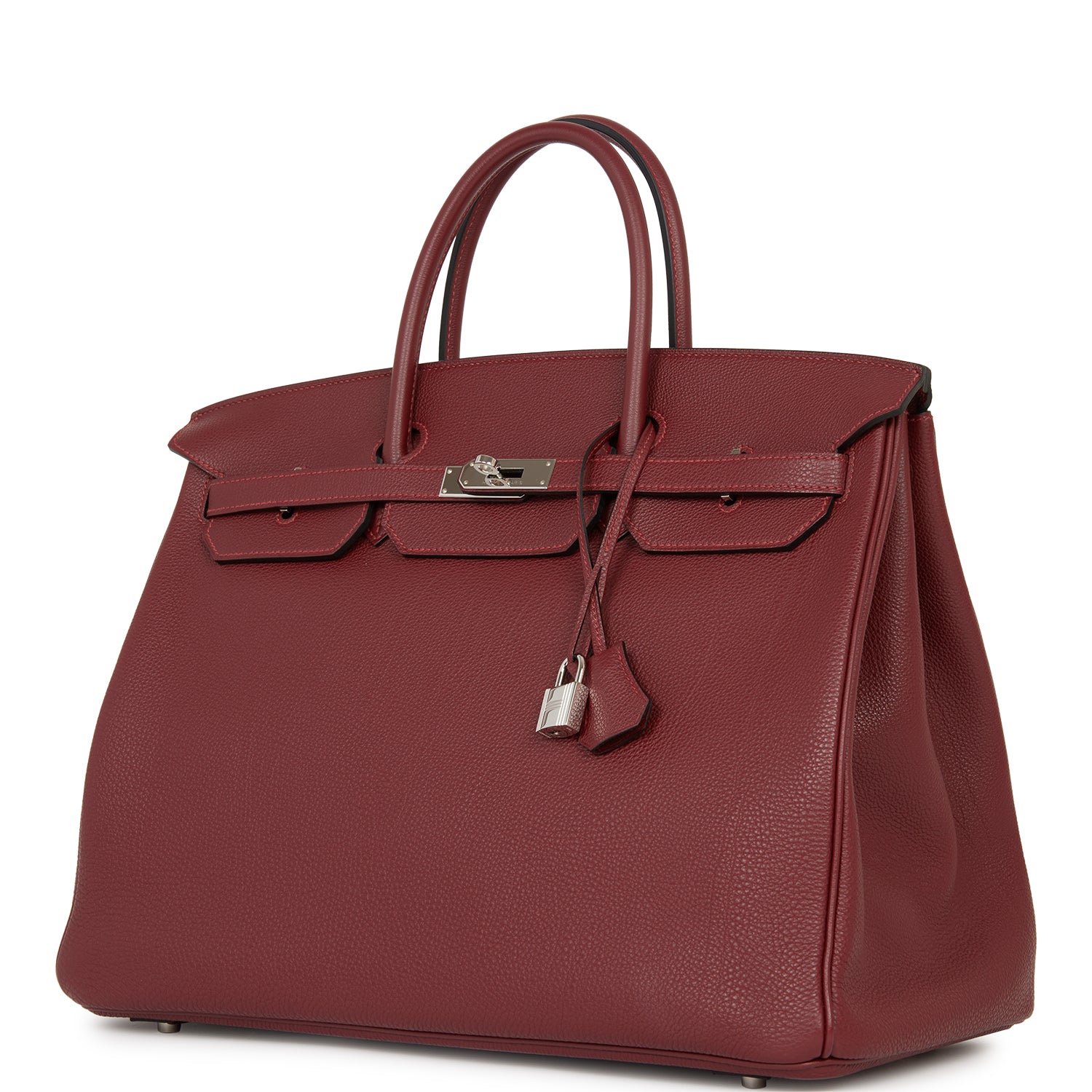 HMS Birkin 40 Rouge H Togo Palladium Hardware