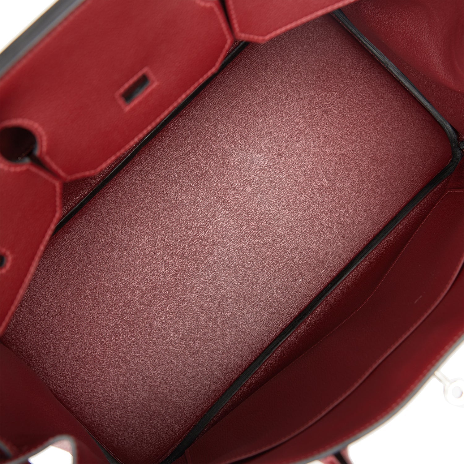 HMS Birkin 40 Rouge H Togo Palladium Hardware