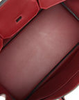HMS Birkin 40 Rouge H Togo Palladium Hardware