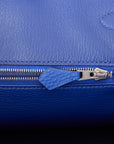 Top Quality HMS Birkin 35 Bleu Electric Togo Palladium Hardware