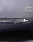 HMS Special Order (HSS) Birkin 35 Gold and Bleu Nuit Togo Brushed Palladium Hardware