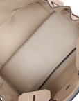 Top Quality HMS Birkin 35 Gris Tourterelle Togo Palladium Hardware