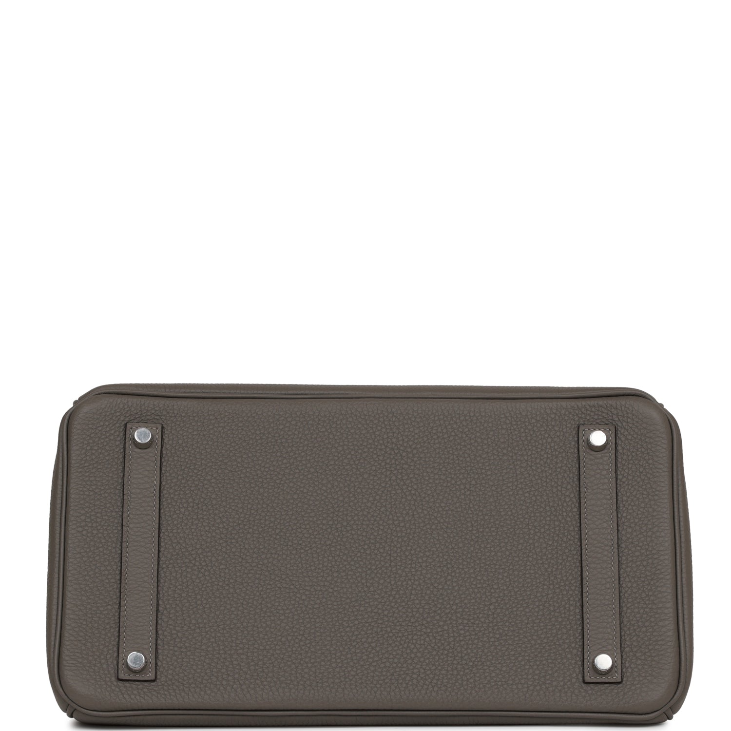HMS Birkin 35 Gris Meyer Togo Palladium Hardware