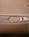 Top Quality HMS Birkin 35 Etoupe Togo Palladium Hardware
