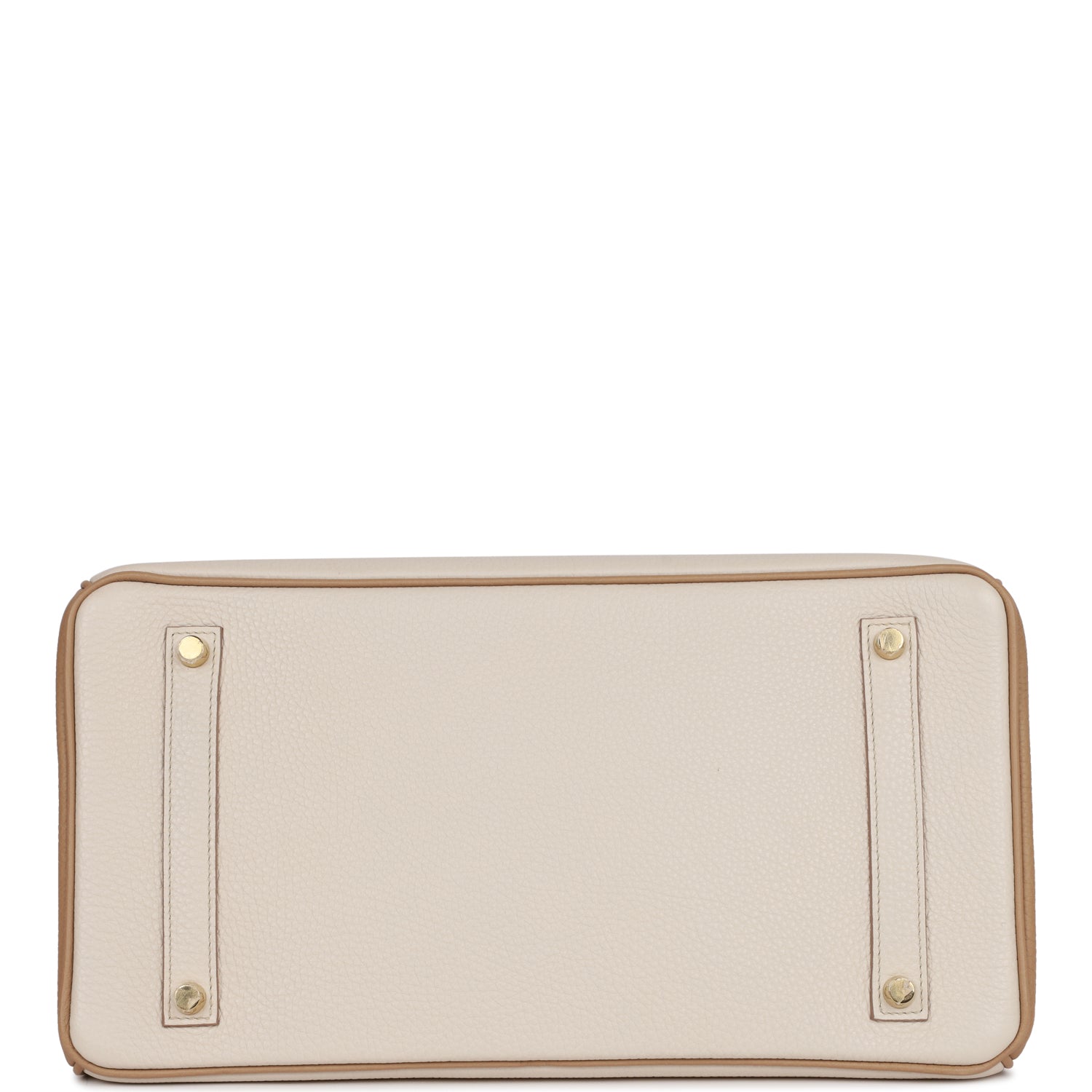 HMS Special Order (HSS) Birkin 35 Craie and Trench Clemence Brushed Gold Hardware