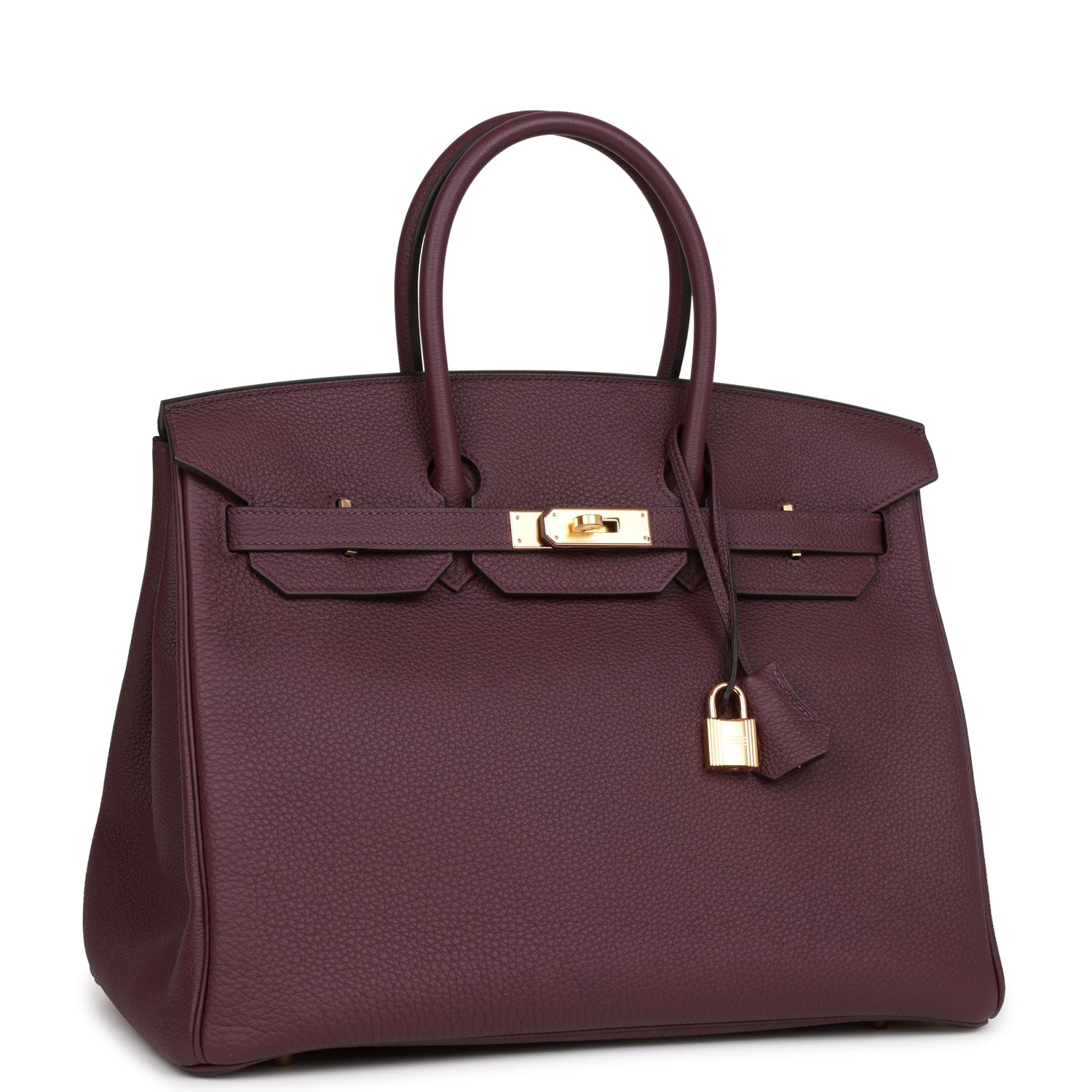 HMS Birkin 35 Cassis Togo Gold Hardware