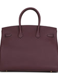 HMS Birkin 35 Cassis Togo Gold Hardware