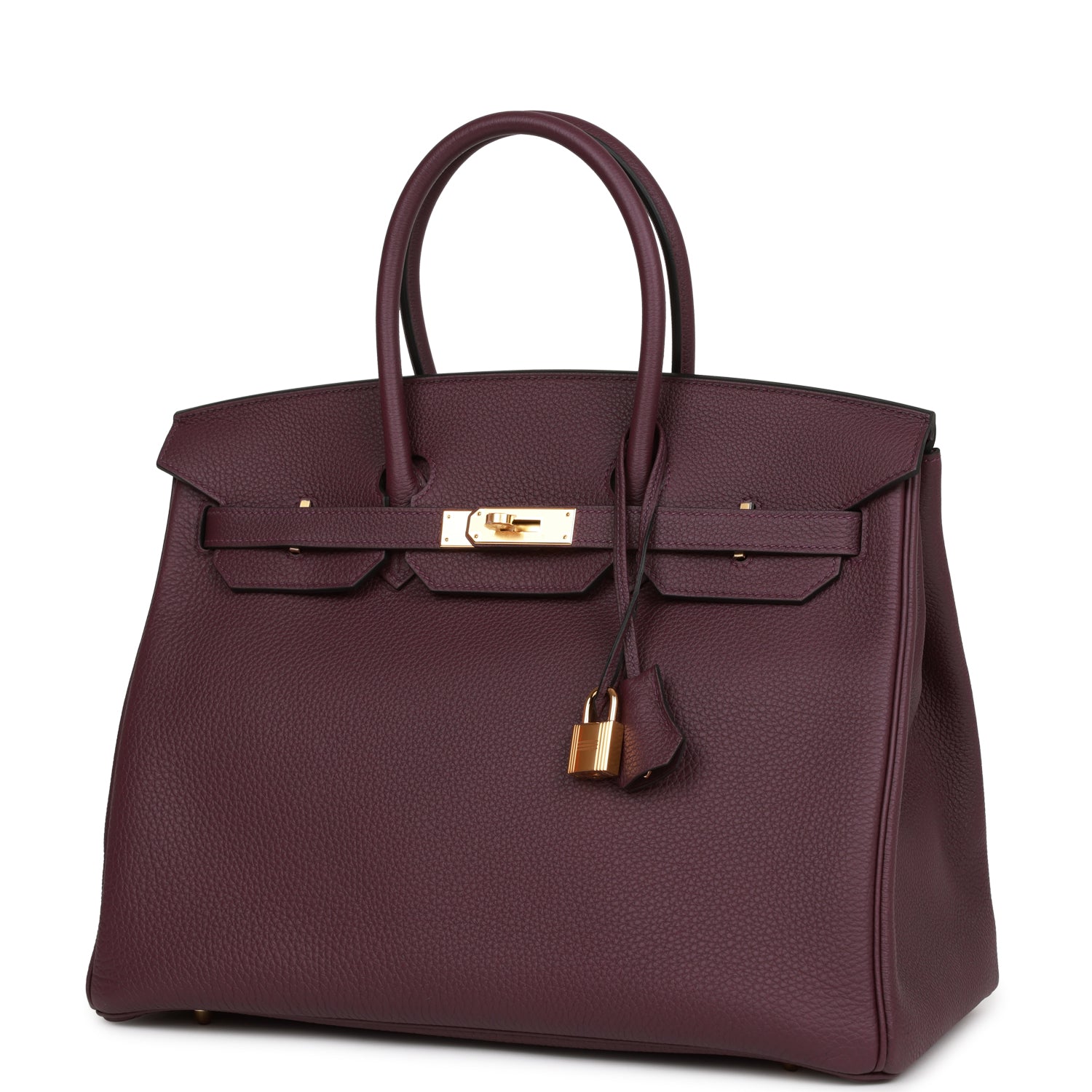 HMS Birkin 35 Cassis Togo Gold Hardware