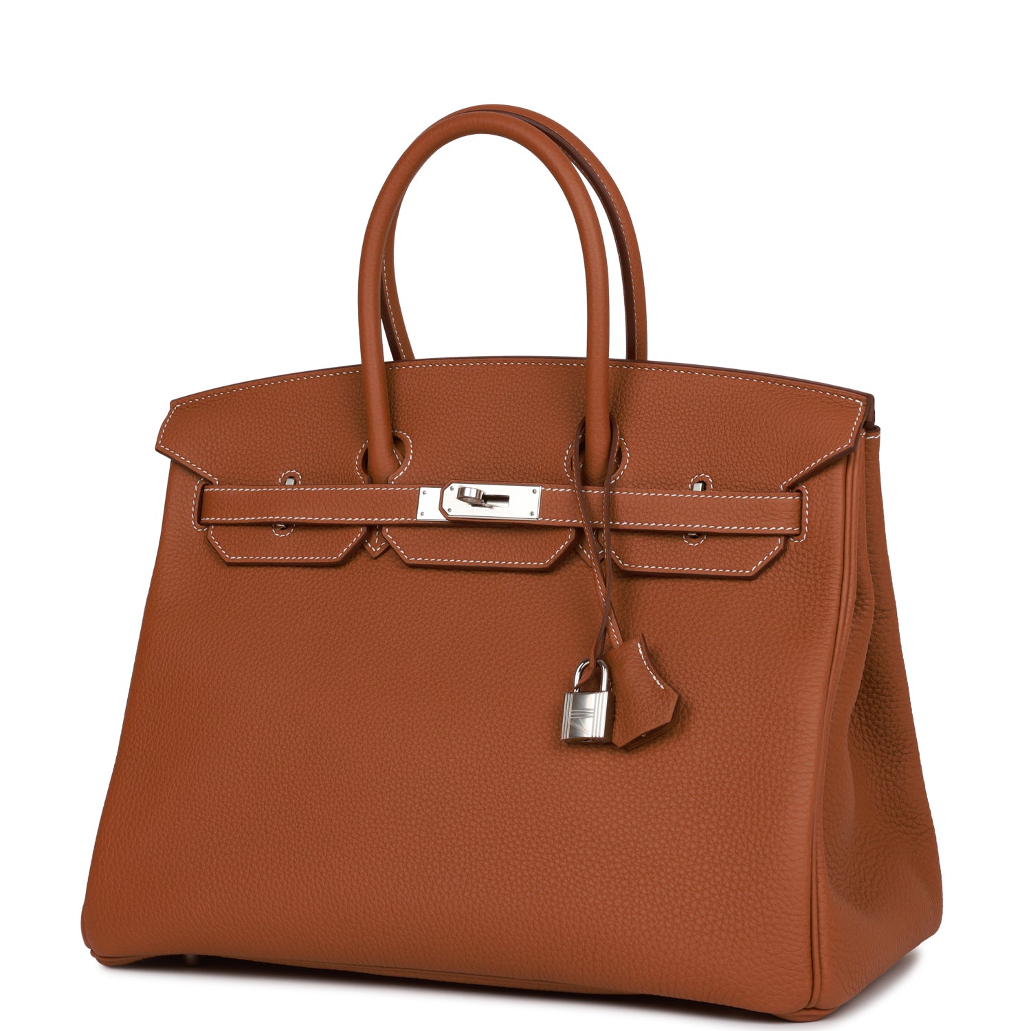 HMS Birkin 35 Gold Togo Palladium Hardware