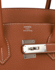 HMS Birkin 35 Gold Togo Palladium Hardware