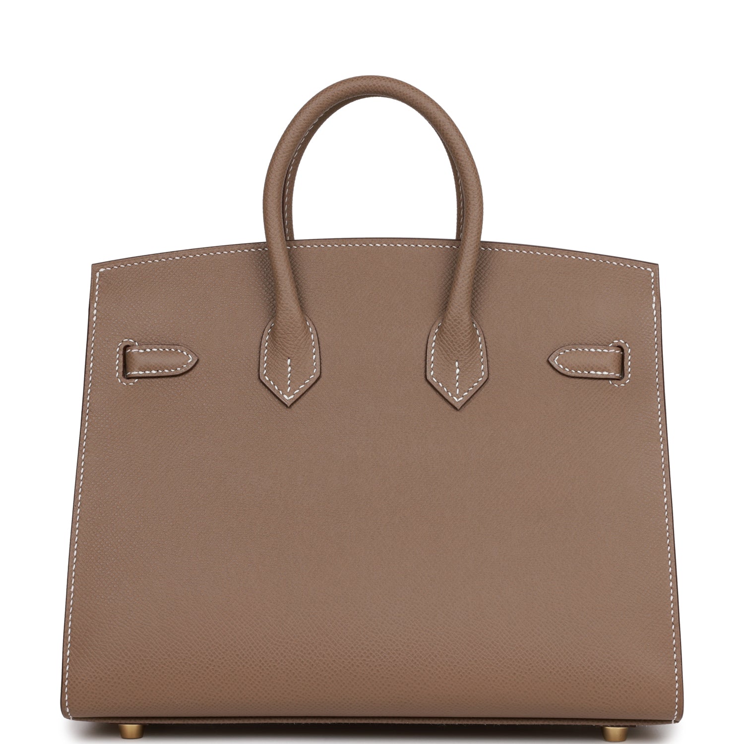 HMS Birkin Sellier 25 Etoupe Epsom Gold Hardware