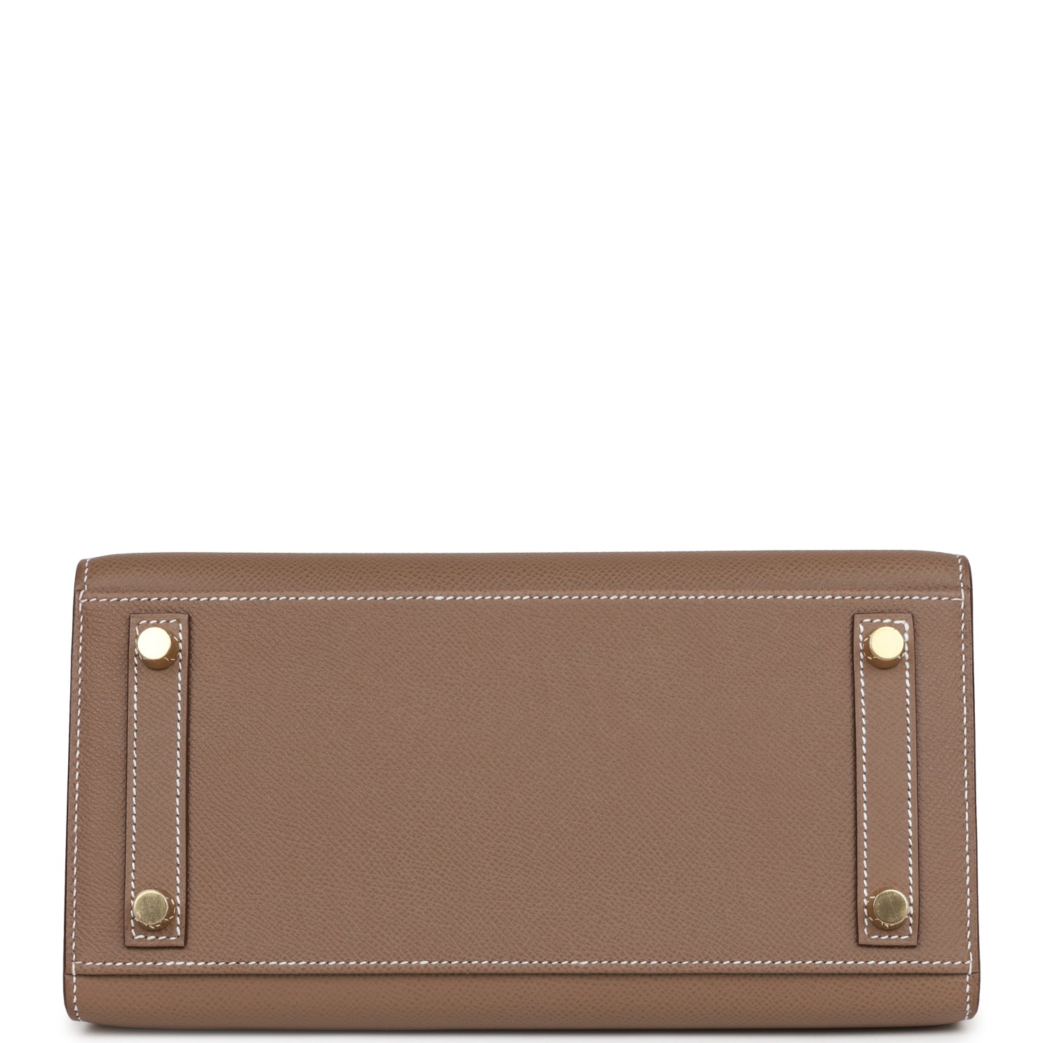 HMS Birkin Sellier 25 Etoupe Epsom Gold Hardware