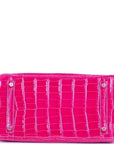 HMS Special Order (HSS) Birkin 30 Rose Scheherazade Shiny Niloticus Crocodile Gold Hardware