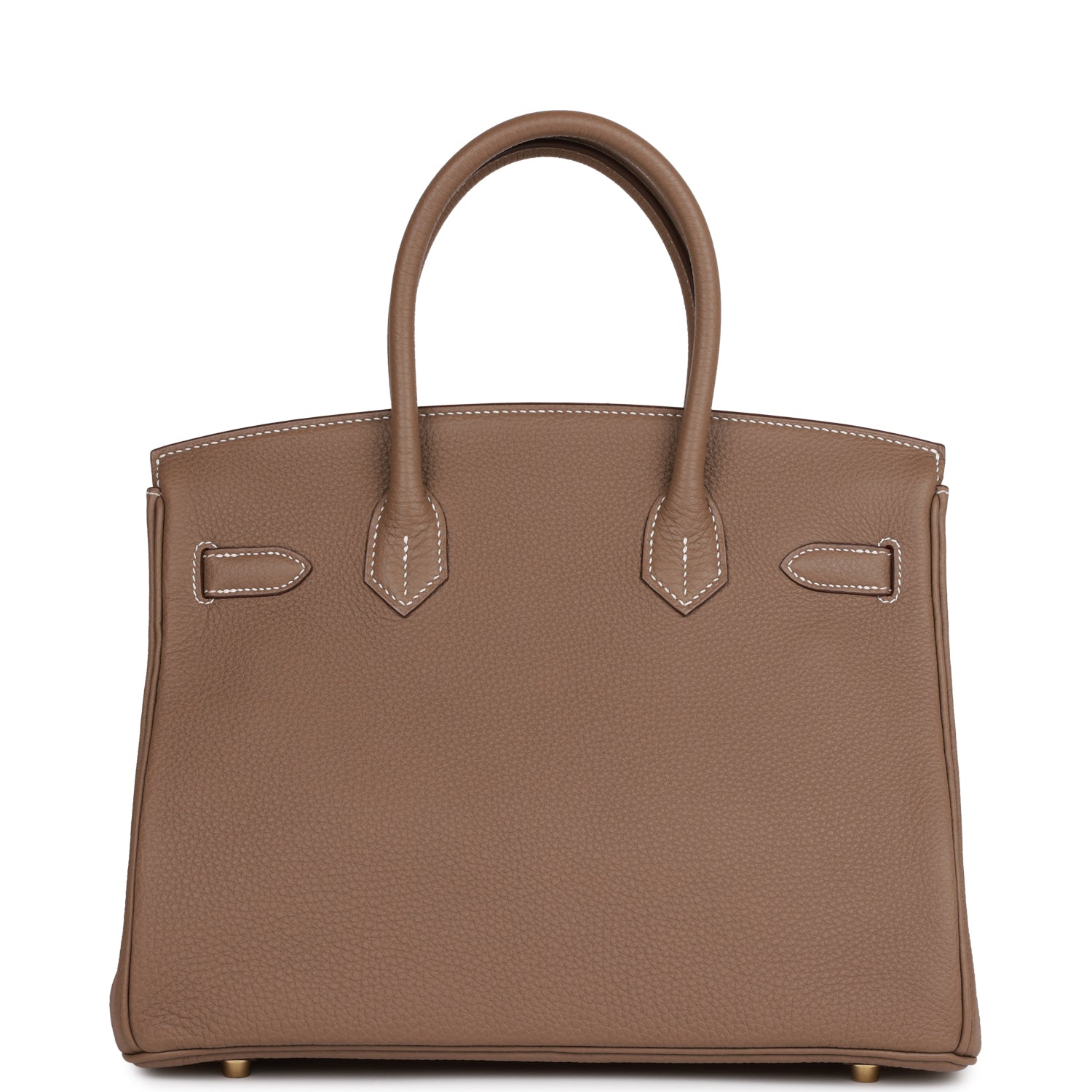 HMS Birkin 30 Etoupe Togo Gold Hardware