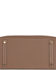 HMS Birkin 30 Etoupe Togo Gold Hardware
