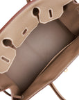 HMS Birkin 30 Etoupe Togo Gold Hardware