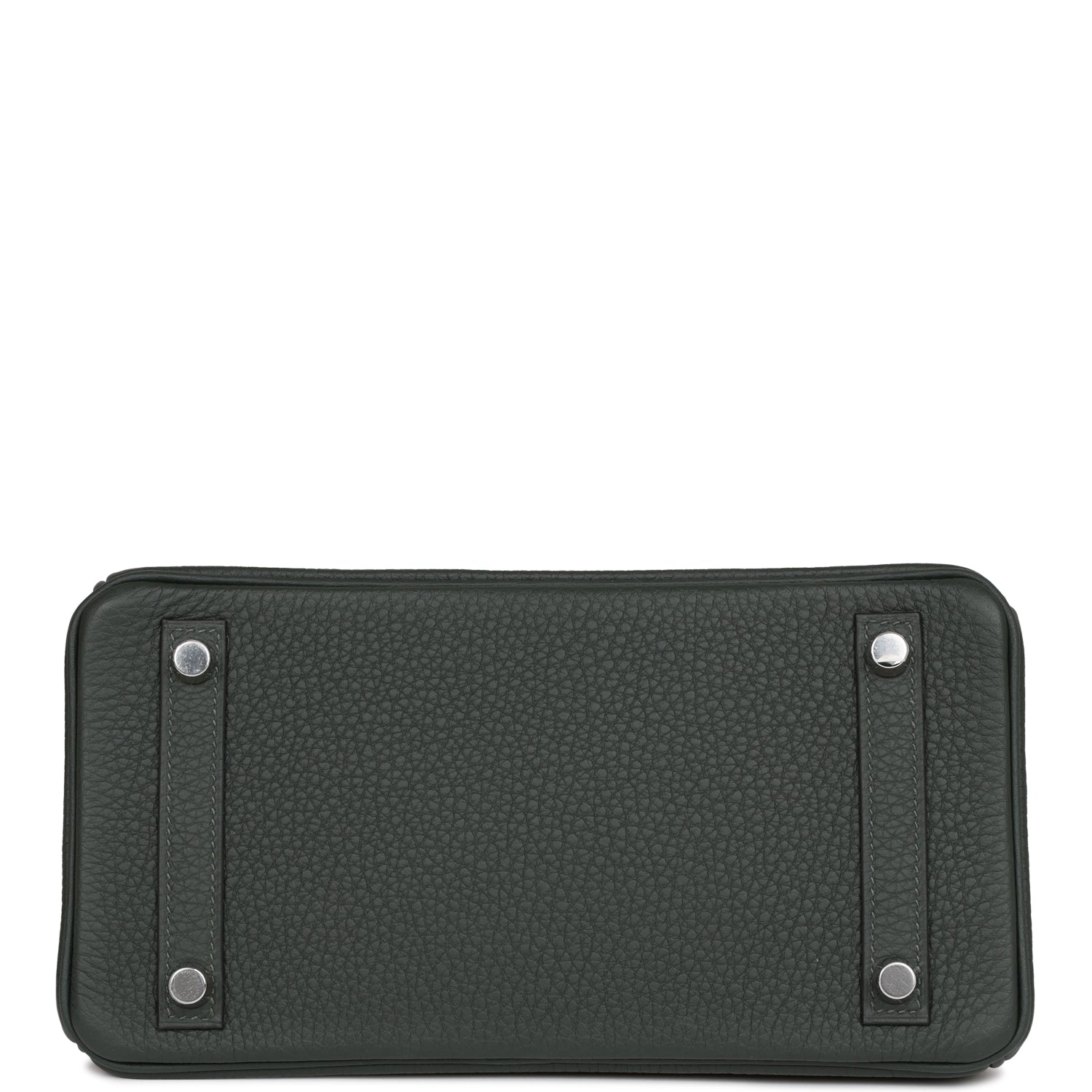 HMS Birkin 25 Vert Fonce Togo Palladium Hardware