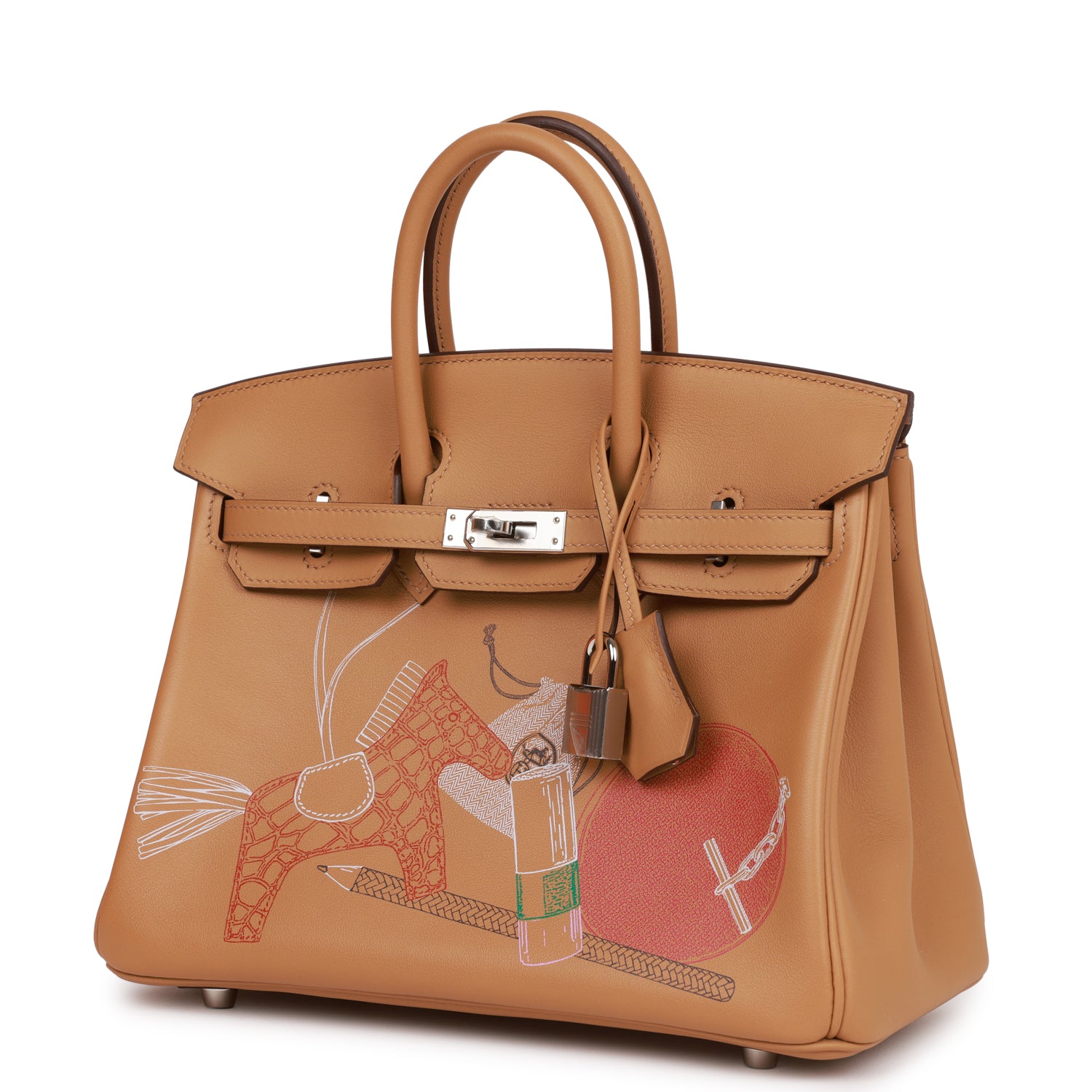 HMS Birkin 25 In &amp; Out Biscuit Swift Palladium Hardware