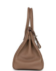 HMS Birkin 30 Etoupe Togo Palladium Hardware