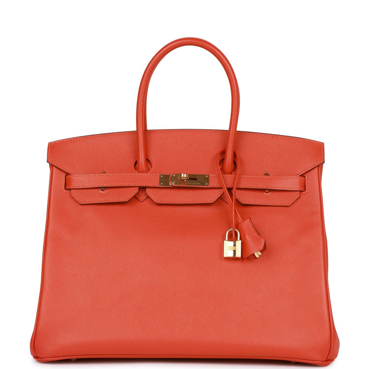 Top Quality HMS Birkin 35 Mangue Epsom Gold Hardware