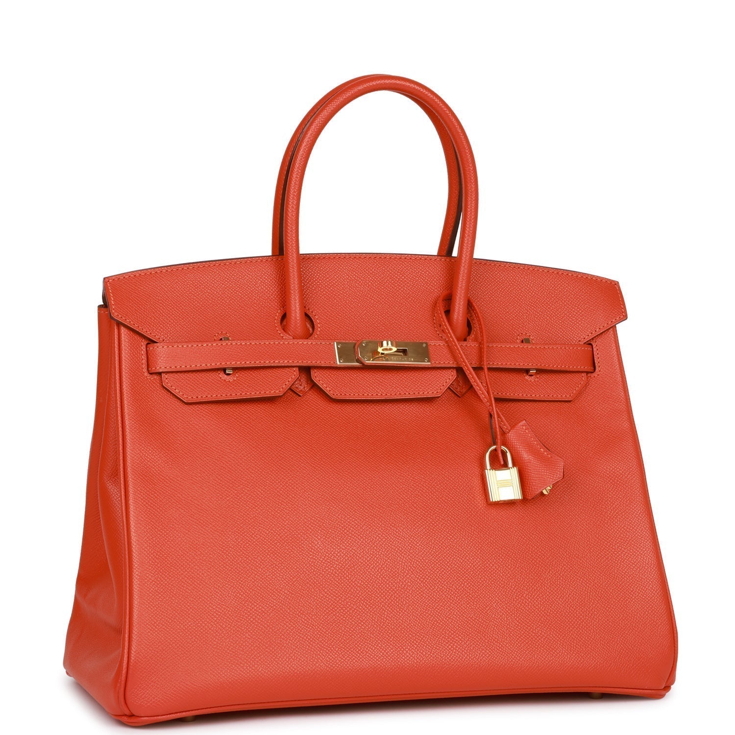 Top Quality HMS Birkin 35 Mangue Epsom Gold Hardware
