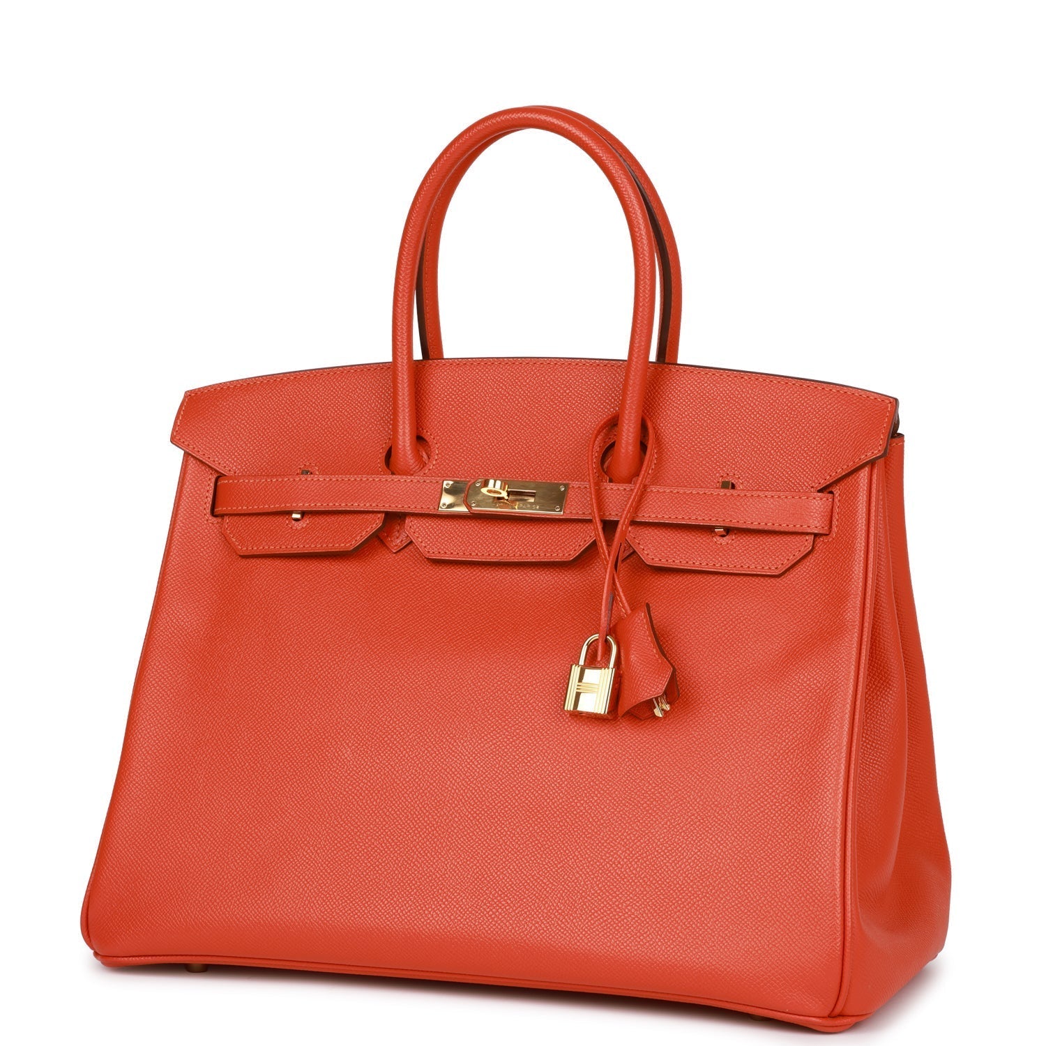 Top Quality HMS Birkin 35 Mangue Epsom Gold Hardware