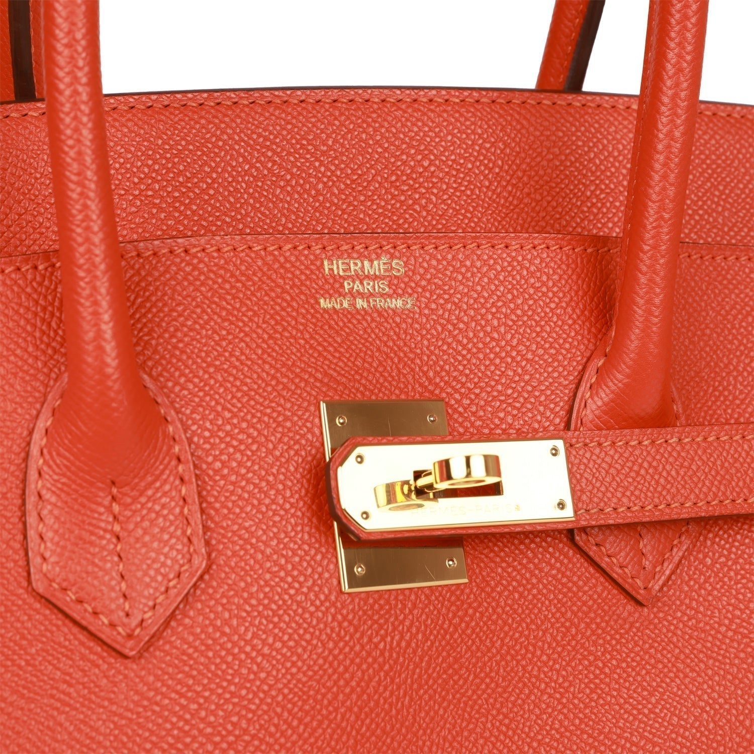 Top Quality HMS Birkin 35 Mangue Epsom Gold Hardware