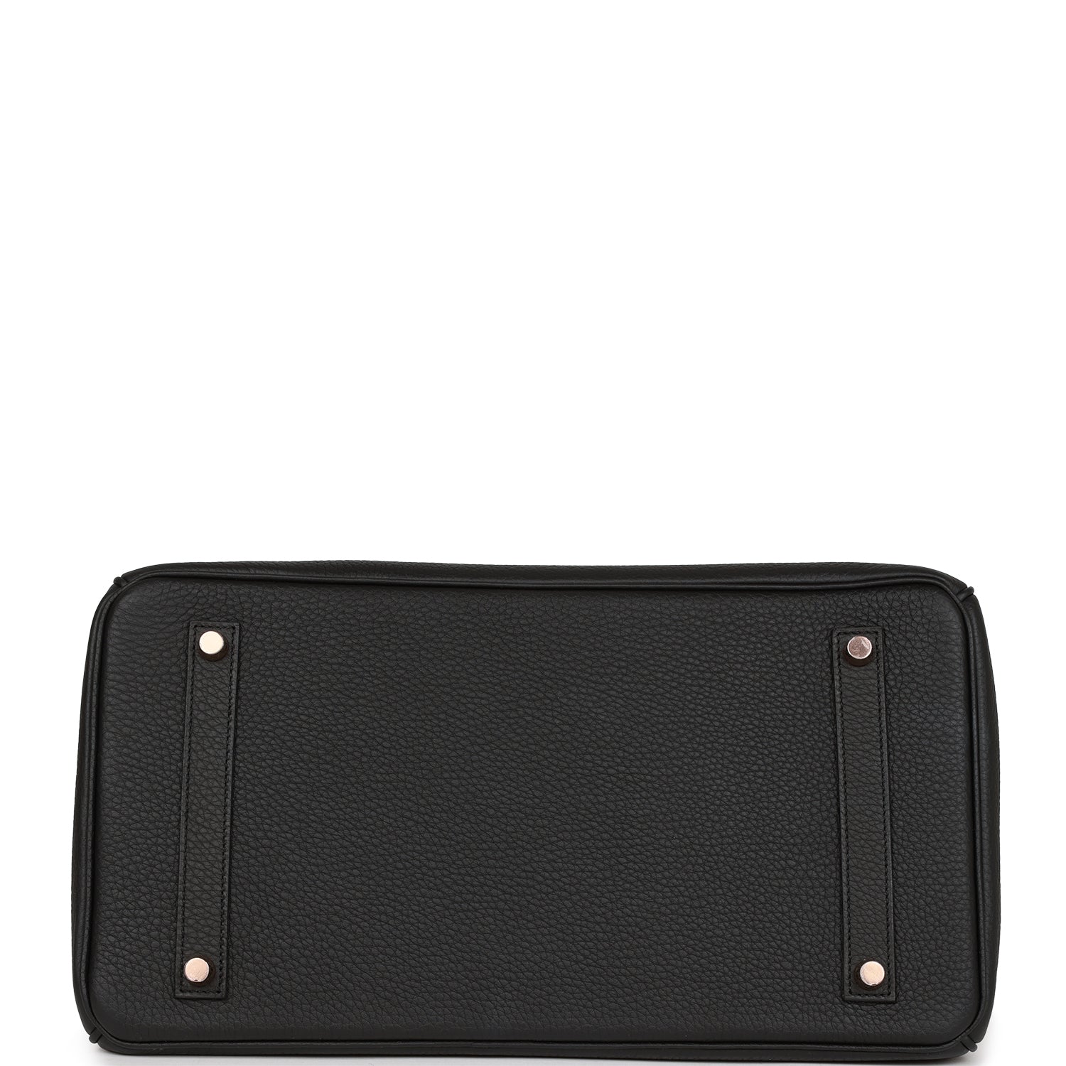 HMS Birkin 35 Black Togo Rose Gold Hardware