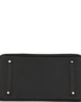 HMS Birkin 35 Black Togo Rose Gold Hardware