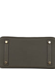HMS Birkin 25 Vert de Gris Togo Gold Hardware