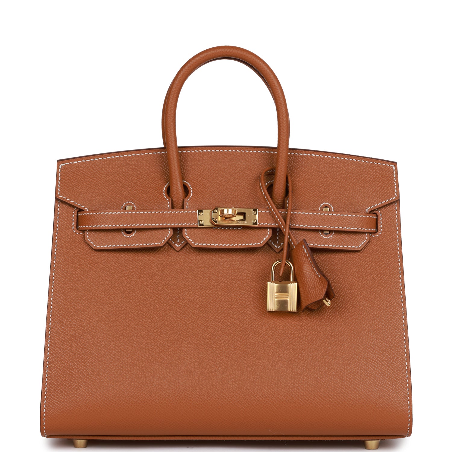 HMS Birkin Sellier 25 Gold Epsom Gold Hardware