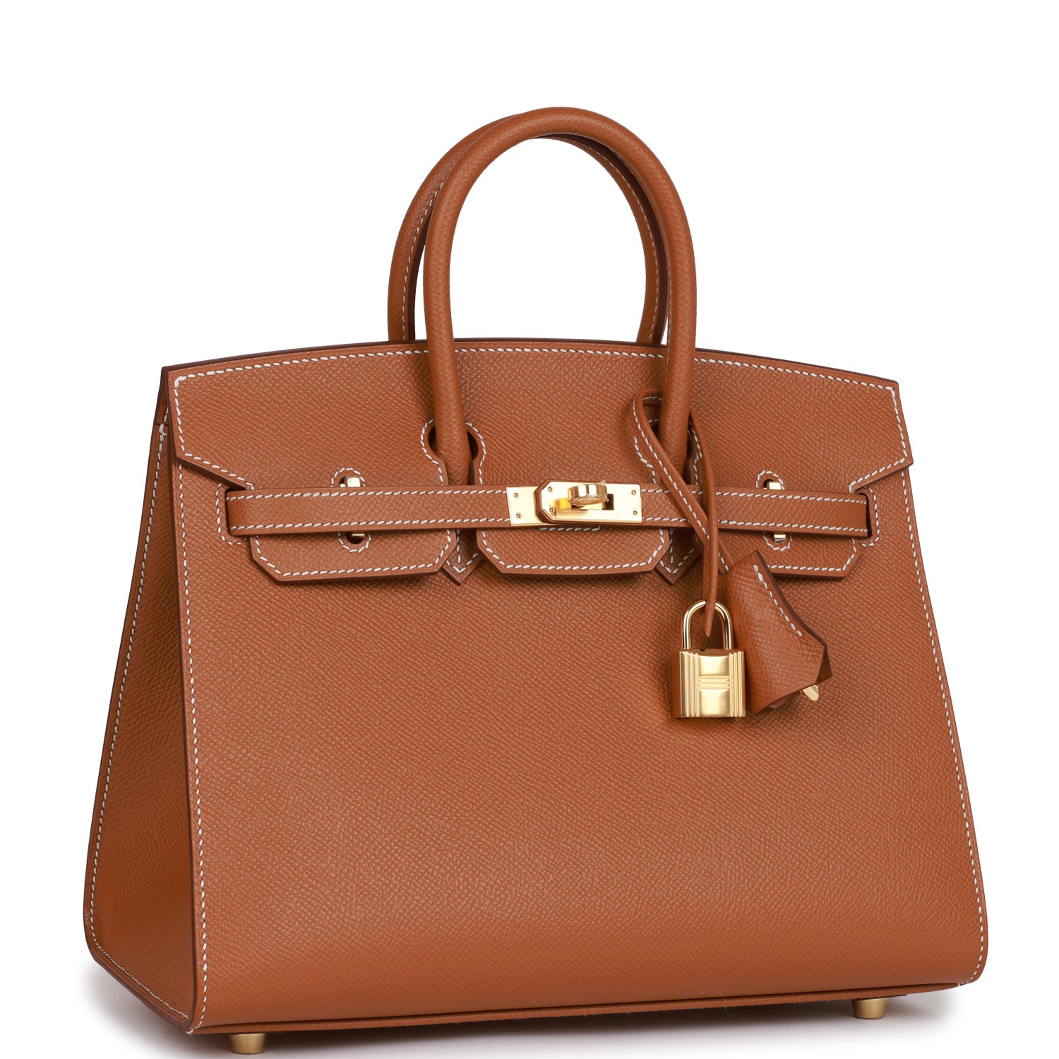 HMS Birkin Sellier 25 Gold Epsom Gold Hardware