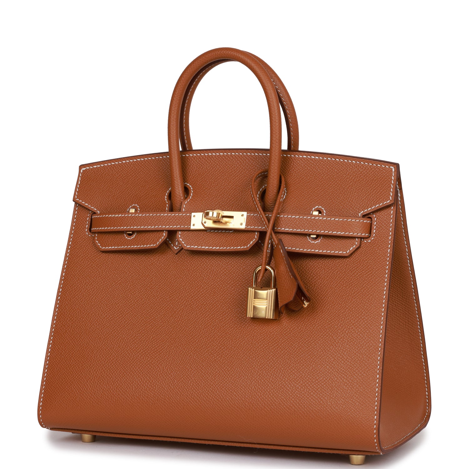 HMS Birkin Sellier 25 Gold Epsom Gold Hardware