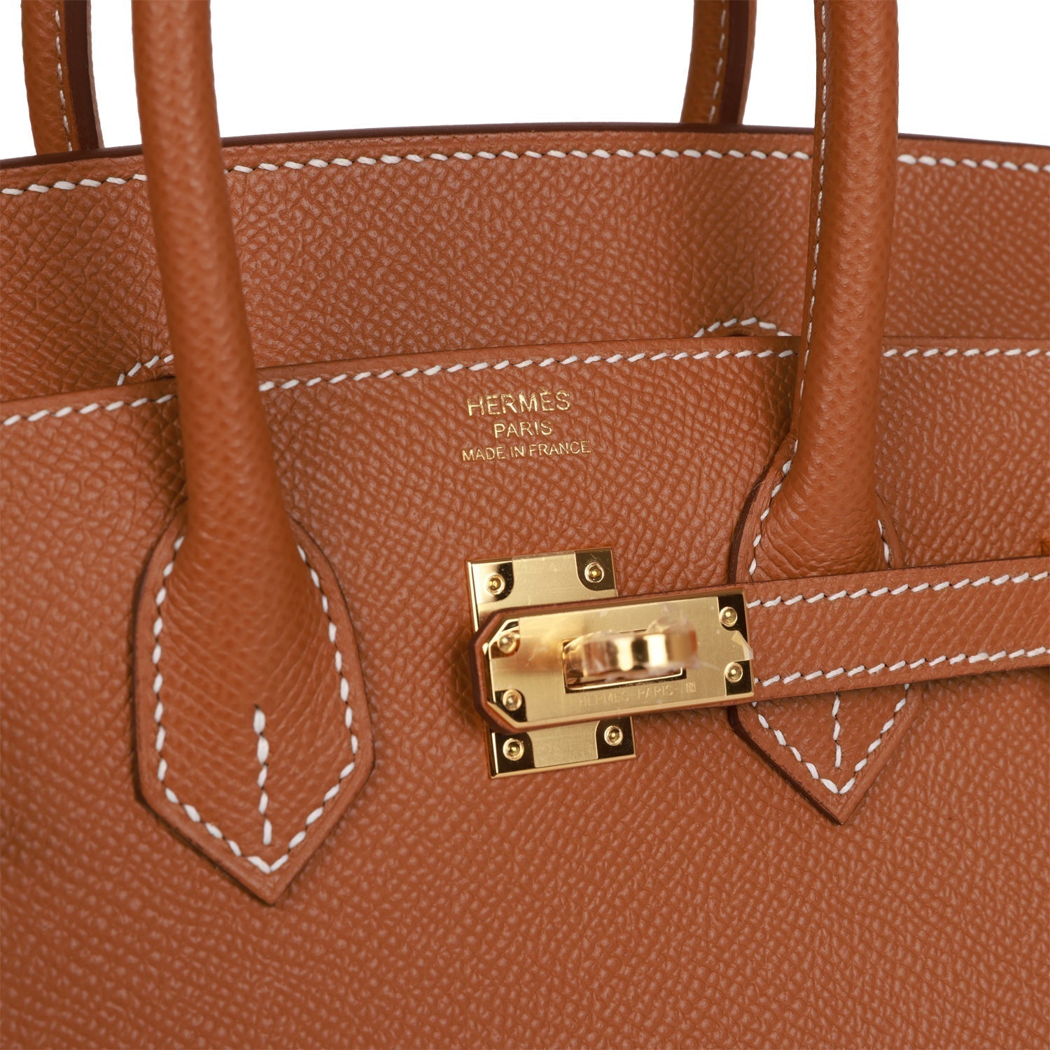 HMS Birkin Sellier 25 Gold Epsom Gold Hardware