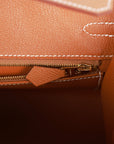 HMS Birkin Sellier 25 Gold Epsom Gold Hardware