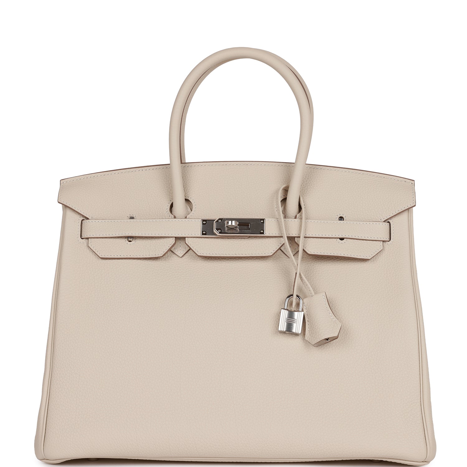 HMS Birkin 35 Craie Togo Palladium Hardware