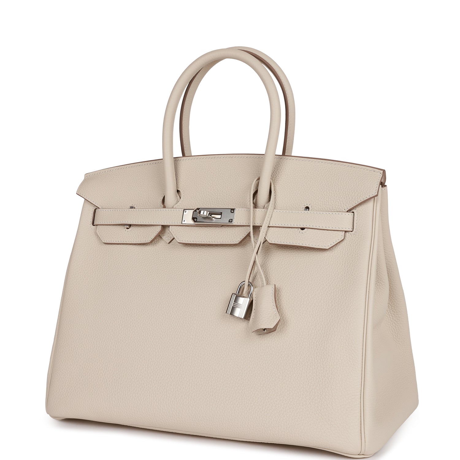 HMS Birkin 35 Craie Togo Palladium Hardware
