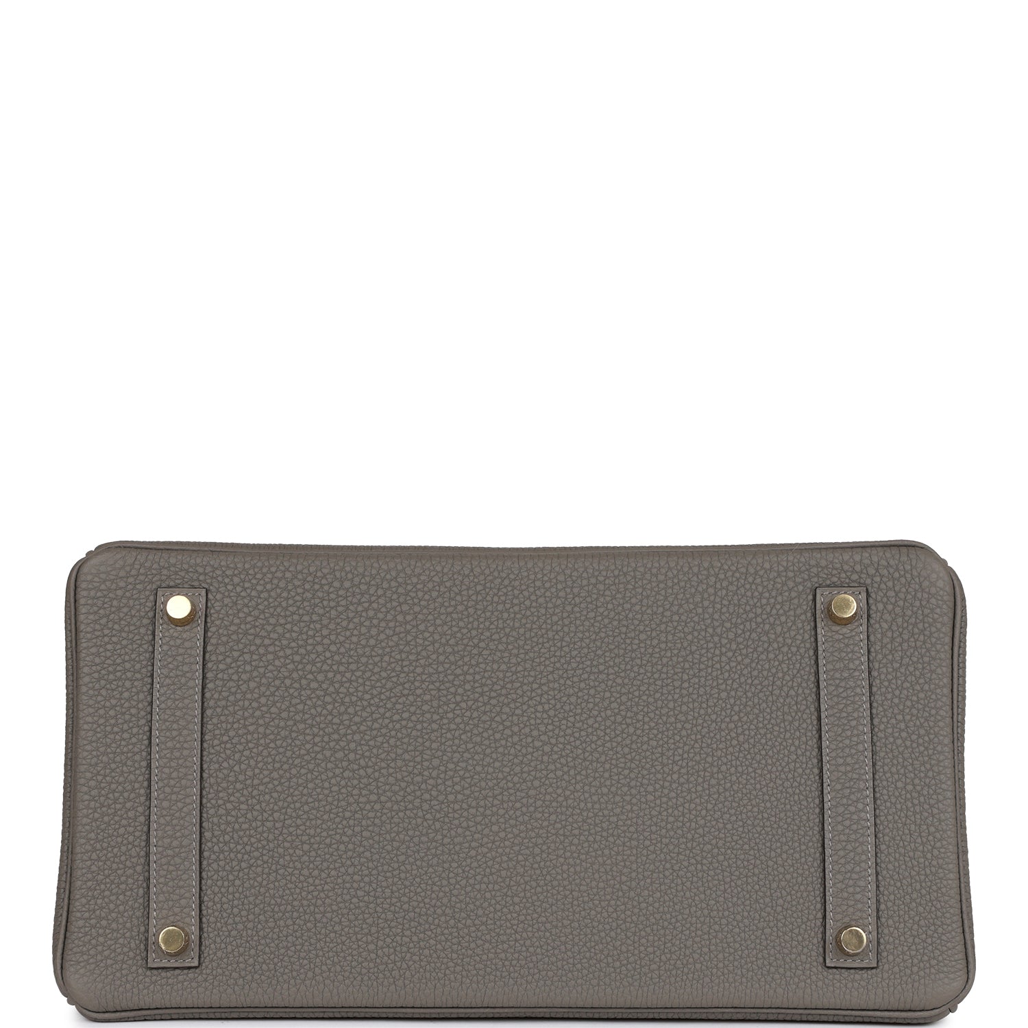 HMS Birkin 35 Gris Meyer Togo Gold Hardware