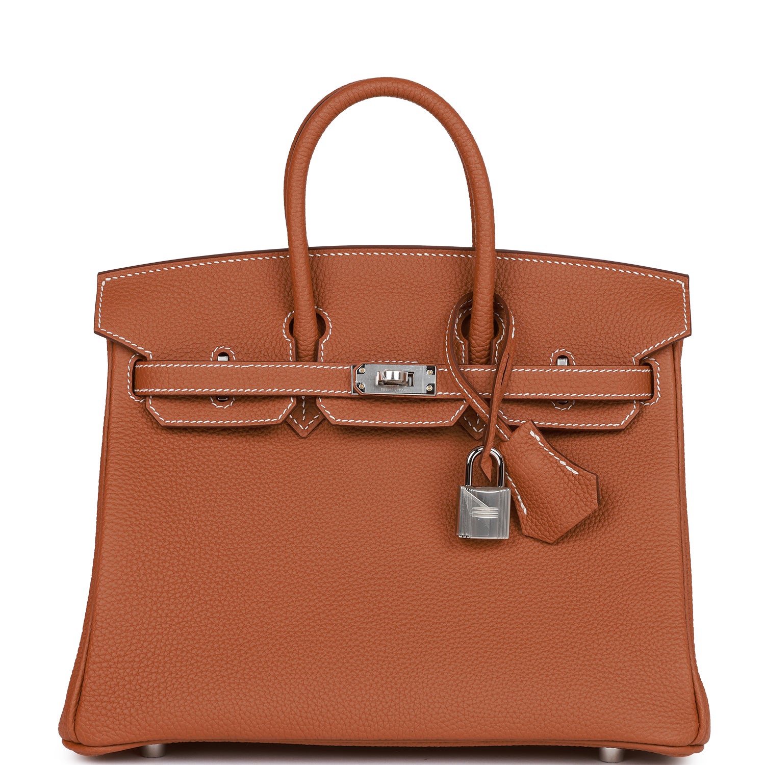 HMS Birkin 25 Gold Togo Palladium Hardware