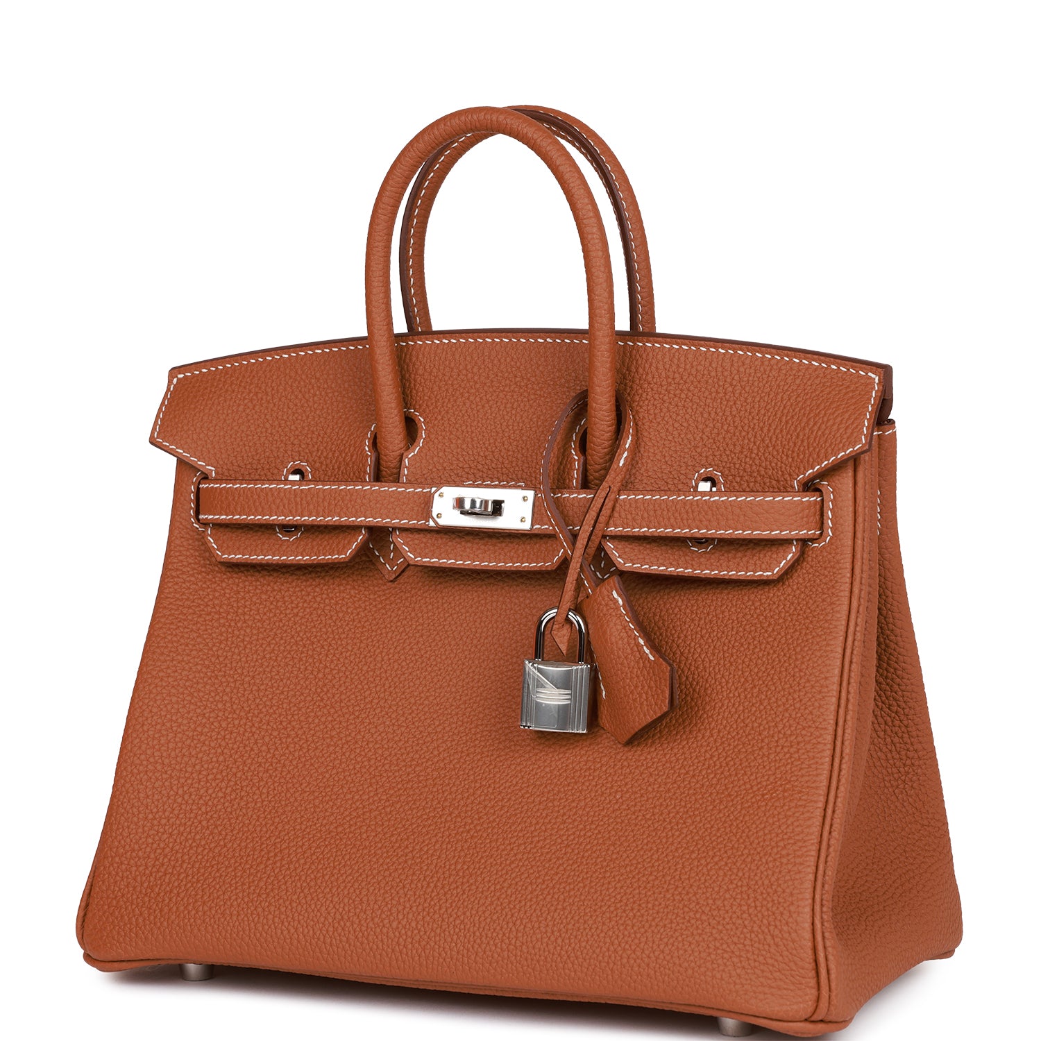 HMS Birkin 25 Gold Togo Palladium Hardware