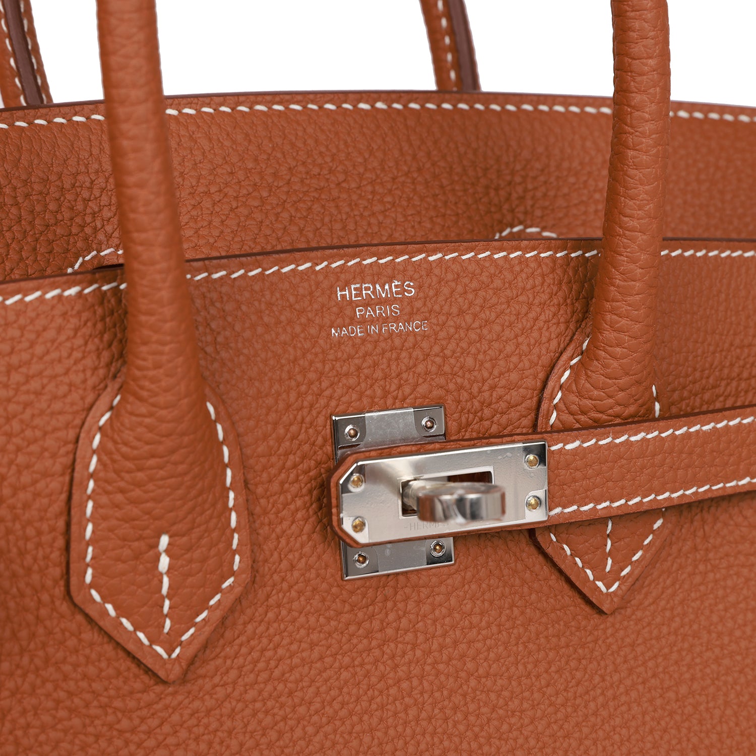 HMS Birkin 25 Gold Togo Palladium Hardware