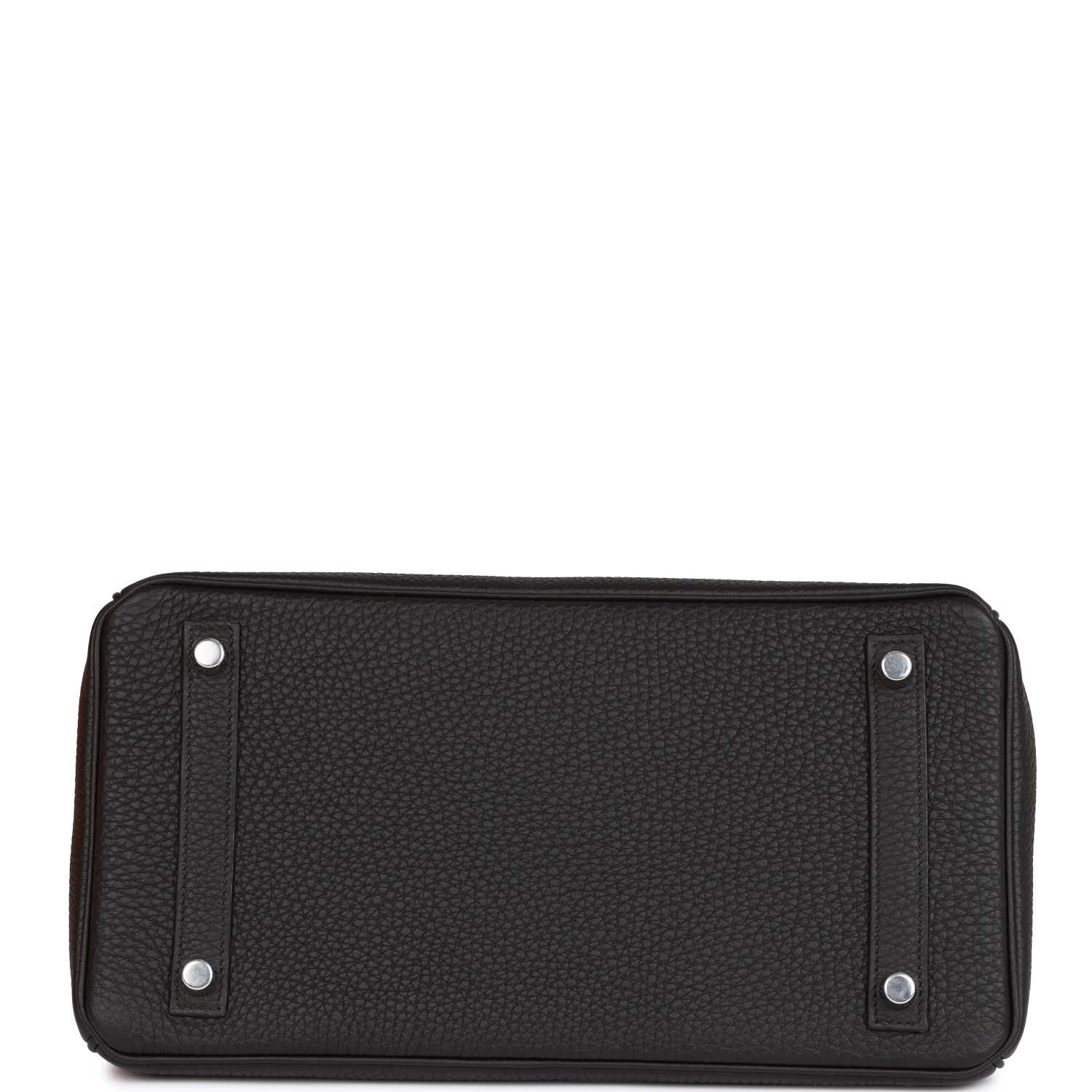 HMS Birkin 30 Black Togo Palladium Hardware